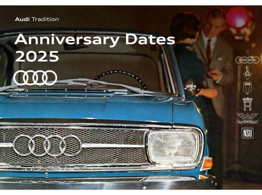 01 Audi Tradition comemora varios aniversarios em 2025