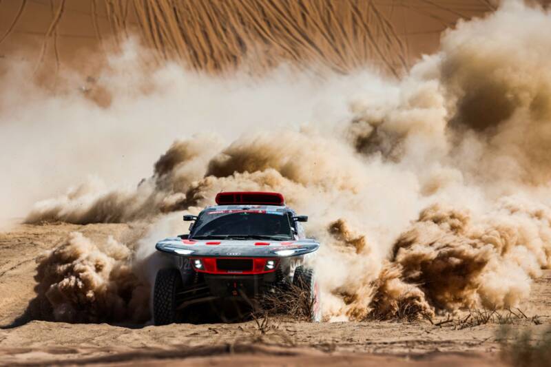 01 Vitoria historica da Audi no Rali Dakar