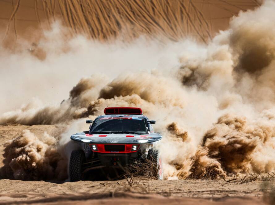 01 Vitoria historica da Audi no Rali Dakar