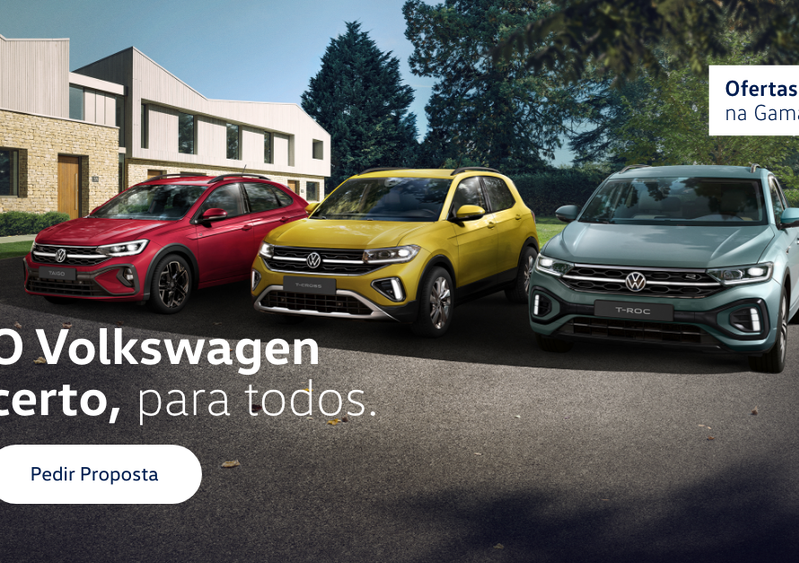 Ofertas até 4 000€ na Gama SUV da Volkswagen