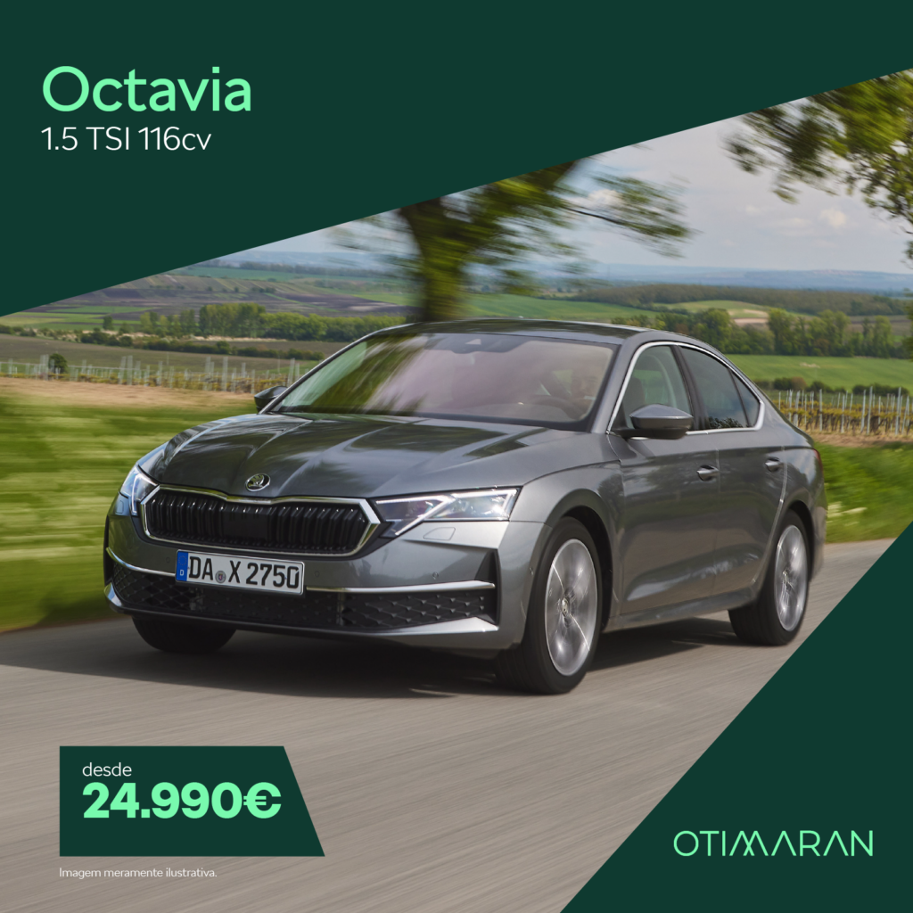 Octavia 1.5 TSI Até 27.500€ 116cv