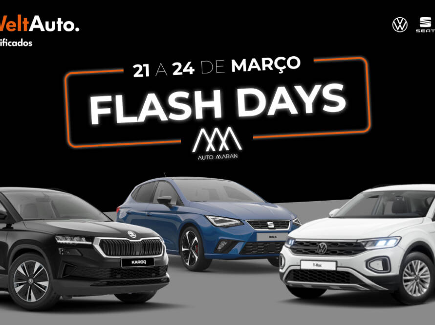 Flash Days Usados com Garantia na Auto Maran!